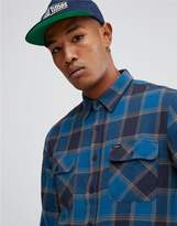 Thumbnail for your product : Brixton Bowery Flannel Check Shirt in Blue