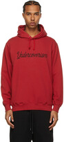 Thumbnail for your product : Undercoverism Red French Terry Logo Hoodie