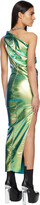 Thumbnail for your product : Rick Owens Green Athena Denim Maxi Dress