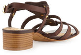 Thumbnail for your product : Sam Edelman Angela Studded T-Strap Sandal, Dark Brown (Stylist Pick!)