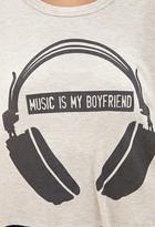 Thumbnail for your product : Forever 21 Boxy Music Tee