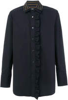 Thumbnail for your product : Wooyoungmi double collar ruffled shirt