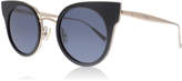 Thumbnail for your product : Max Mara MM Ilde I Sunglasses Black / Gold 26S 46mm