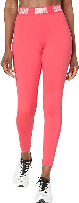 UGG Mckena Logo Leggings (Flamingo Pink) Women's Casual Pants