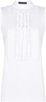 Thumbnail for your product : Dolce & Gabbana Pre-Owned 1990s Ruffle-Detail Sleeveless Top