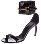 Thumbnail for your product : Gucci Horsebit Ankle Cuff Sandals