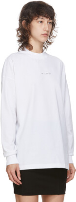 Alyx White Logo Long Sleeve T-Shirt