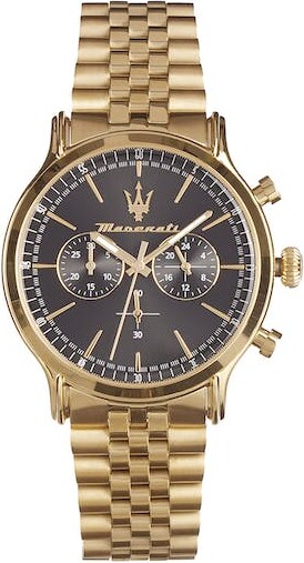 Maserati R8873618023 Men's Gold Epoca Dress Watch Gold ShopStyle