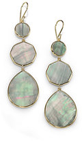 Thumbnail for your product : Ippolita Polished Rock Candy Black Shell & 18K Yellow Gold Crazy 8s Drop Earrings