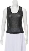 Thumbnail for your product : Calvin Klein Collection Sleeveless Silk Top