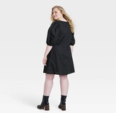 Thumbnail for your product : Universal Thread Women' Elbow Puff Sleeve Ruched Mini Dre - Univeral Thread™ Pink 18