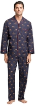 Thumbnail for your product : Brooks Brothers Broadcloth Paul Brown Pajamas