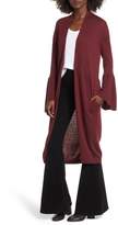 Thumbnail for your product : Leith Longline Flare Sleeve Cardigan