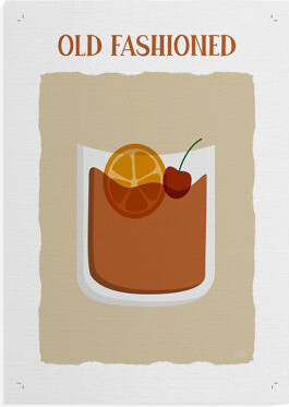 Union Rustic Old Fashioned -Canvas Print Only - NOT FRAMED