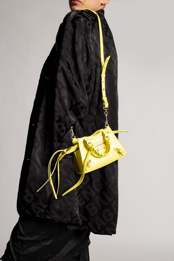 Balenciaga Neo Classic Nano Shoulder Bag Women's Yellow - ShopStyle