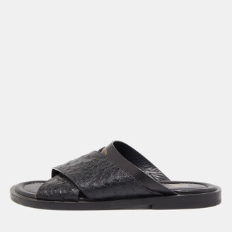 Waterfront sandals Louis Vuitton Black size 11 US in Rubber - 36988329