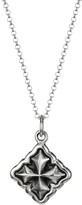 Thumbnail for your product : King Baby Studio New Classics Framed Cross Sterling Silver Necklace