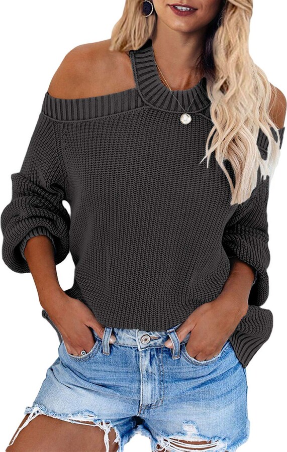 Grey Fitted Sweater | Shop The Largest 