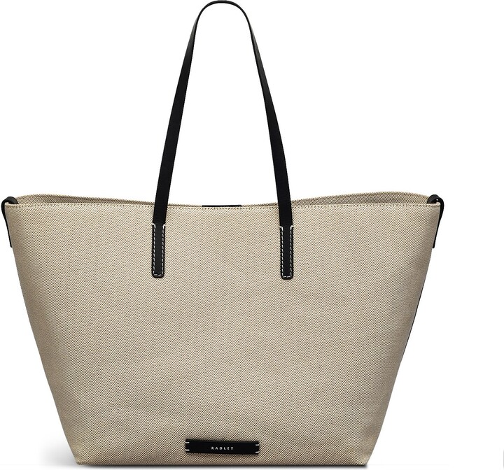 Radley Dukes Place Canvas Large Leather Trim To e
