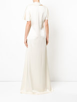 Thumbnail for your product : Lanvin contrast tie gown