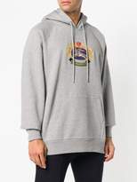 Thumbnail for your product : Burberry Embroidered Archive Logo Jersey Hoodie