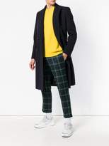 Thumbnail for your product : R 13 cropped tartan trousers