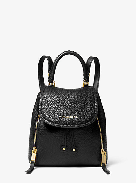 mk leather backpack