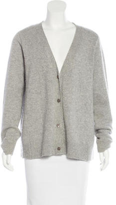 Co Cashmere Button-Up Cardigan