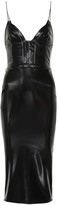 Thumbnail for your product : Alex Perry Hunter faux leather dress