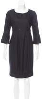 Thumbnail for your product : Burberry Pleated Wool Dress