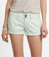 Thumbnail for your product : Express 2 1/2 Inch Weathered Seamed Shorts