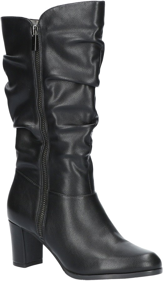 black slouch boots