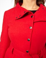 Thumbnail for your product : ASOS CURVE Fit & Flare Coat