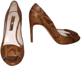 Thumbnail for your product : Rupert Sanderson Orange Exotic leathers Heels