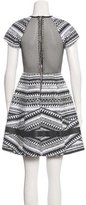 Thumbnail for your product : Yigal Azrouel Patterned A-Line Dress