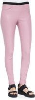 Thumbnail for your product : Helmut Lang Stretch Plonge Leather Leggings, Rind