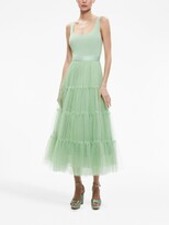 Thumbnail for your product : Alice + Olivia Chara tulle midi dress