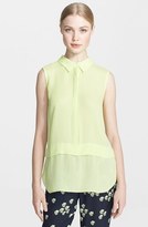 Thumbnail for your product : A.L.C. 'Ian' Sleeveless Silk Top