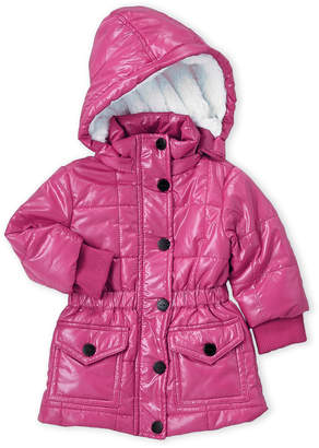 Urban Republic Infant Girls) Pink Hooded Quilted Jacket