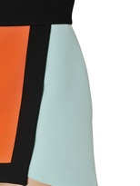 Thumbnail for your product : Fausto Puglisi Paneled Wool Crepe Skirt