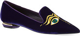 Thumbnail for your product : Nicholas Kirkwood Eye pointed slippers