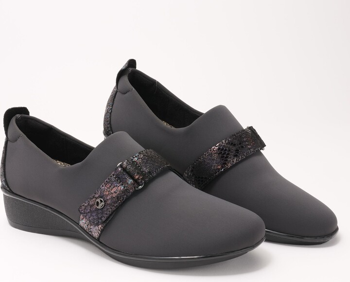 Revere Amelie Adjustable Stretch Loafers - Genoa