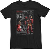 Thumbnail for your product : Licensed Character Men's Marvel Iron Man Mark 50 Schematic Tee