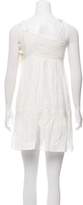 Thumbnail for your product : Chloé Sleeveless Linen Mini Dress