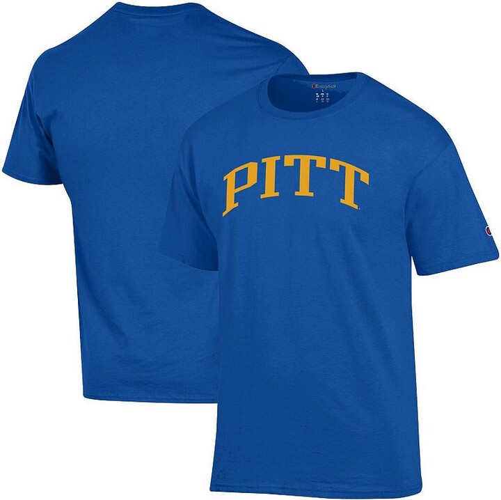 Men's Champion Royal Pitt Panthers Basic Arch T-Shirt