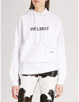Helmut Lang Index cotton-blend hoody 