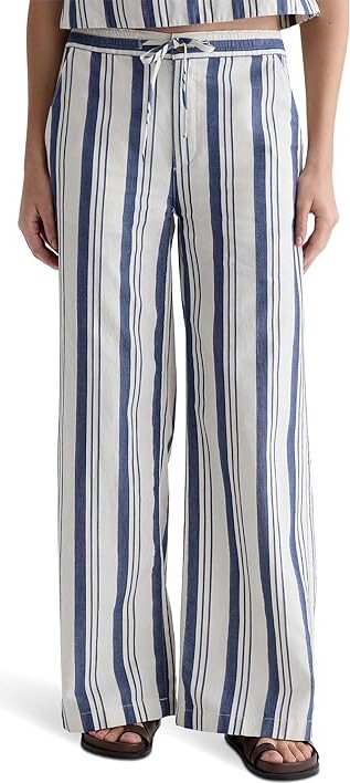 AG Jeans Carolyn Pull On Wide Leg in Line Up Women's Jeans Line Up