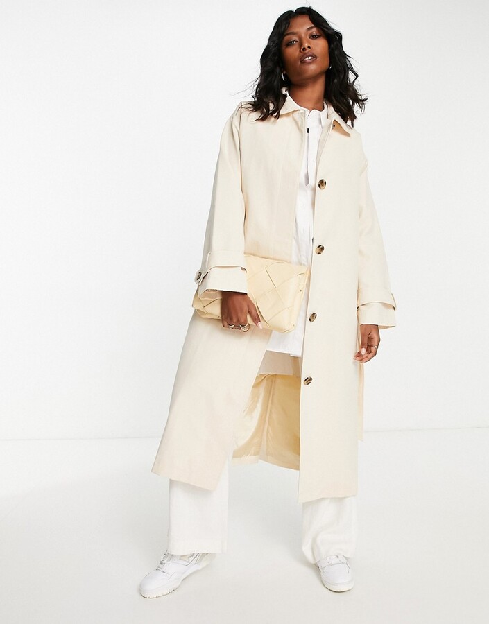 ASOS DESIGN Women's White Outerwear | ShopStyle
