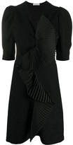 Thumbnail for your product : Sandro Pleated Panel Mini Dress