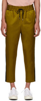 Thumbnail for your product : Ami Alexandre Mattiussi Yellow Elastic Waist Band Trousers